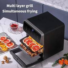 Load image into Gallery viewer, 10L Large Capacity Electric Air Fryers Oil-free Automatic Household Kitchen 360°Baking Convection Oven Deep Fryer without Oil

