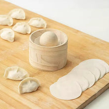 Load image into Gallery viewer, Dumpling Maker Non-Stick Wooden Manual Kitchen Gadgets Dumpling Mold Skin Maker Press tool, dumpling wrappers, kitchen gadgets
