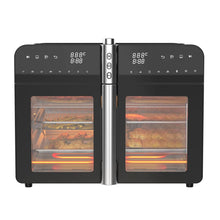 Load image into Gallery viewer, Home 36L XL Programmable Stainless Steel Digital Air Fryer with 16 Preset Cooking Modes, Color Digital Touchscreen

