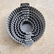 Load image into Gallery viewer, 6PC Air Fryer Mats - 450°F Silicone Non-Stick Dual Texture Dishwasher Safe Crispy/Steam Cooking
