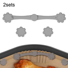 Load image into Gallery viewer, 2sets Silicone Magnets for Air Fryers - Small Flower Design,Suitable for All Air Fryers with Red Handles,Space-Saving Safety Fix
