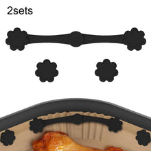 Load image into Gallery viewer, 2sets Silicone Magnets for Air Fryers - Small Flower Design,Suitable for All Air Fryers with Red Handles,Space-Saving Safety Fix
