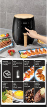 Load image into Gallery viewer, 6L Air fryer Multi-functional intelligent touch screen oven Large capacity Electro mechanical  deep fryer for home  airfryer
