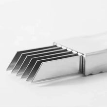 Load image into Gallery viewer, Kitchen Shred Silk The Knife, Stainless Steel Chopped Green Onion Knife, Curved Handle Design, Food Speedy Chopper Green Onion
