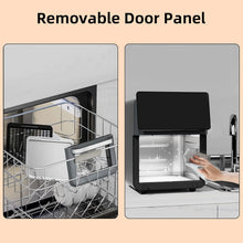 Load image into Gallery viewer, 15L Pro Air Fryer Oven With Grill 12 in 1 Smart Convection Oven Nonstick Basket Glass Window Black
