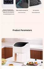 Load image into Gallery viewer, Smart Air Fryer Toaster Oven 1400W, Auto Temperature Control for Healthier Frying
