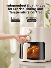 Load image into Gallery viewer, 5.3L Super-capacity Visualized Air Fryer | Perspective Window Design Touch Screen +12 Preset Menu|Detachable Cleaning|Household
